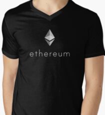Ethereum Logo Men's V-Neck T-Shirt