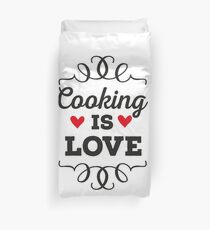 Cooking is Love Bettbezug