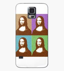 Scrabble Mona Lisa x 4 Case/Skin for Samsung Galaxy