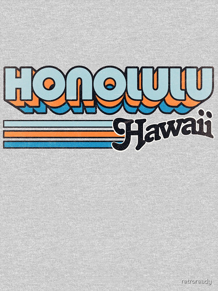 Honolulu, HI | City Stripes by retroready