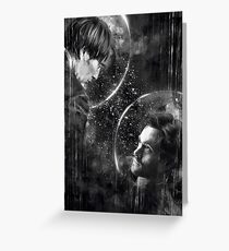 Call me across the universe Greeting Card