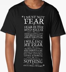 Litany Against Fear Long T-Shirt