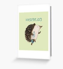 Hedgejog Greeting Card