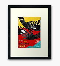 Los abrazos rotos Framed Print