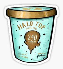 Halo Top Eiscreme Sticker