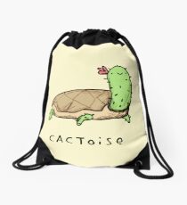 Cactoise Drawstring Bag