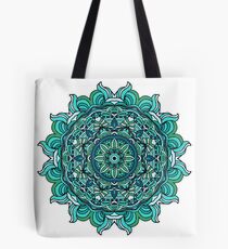 Blue mandala Tote Bag