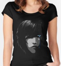 Blue Eye Dreamer Women's Fitted Scoop T-Shirt