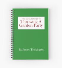 Throwing a Garden Party Spiral Notebook
