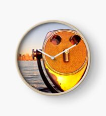 Manhattan from Ellis Island Clock