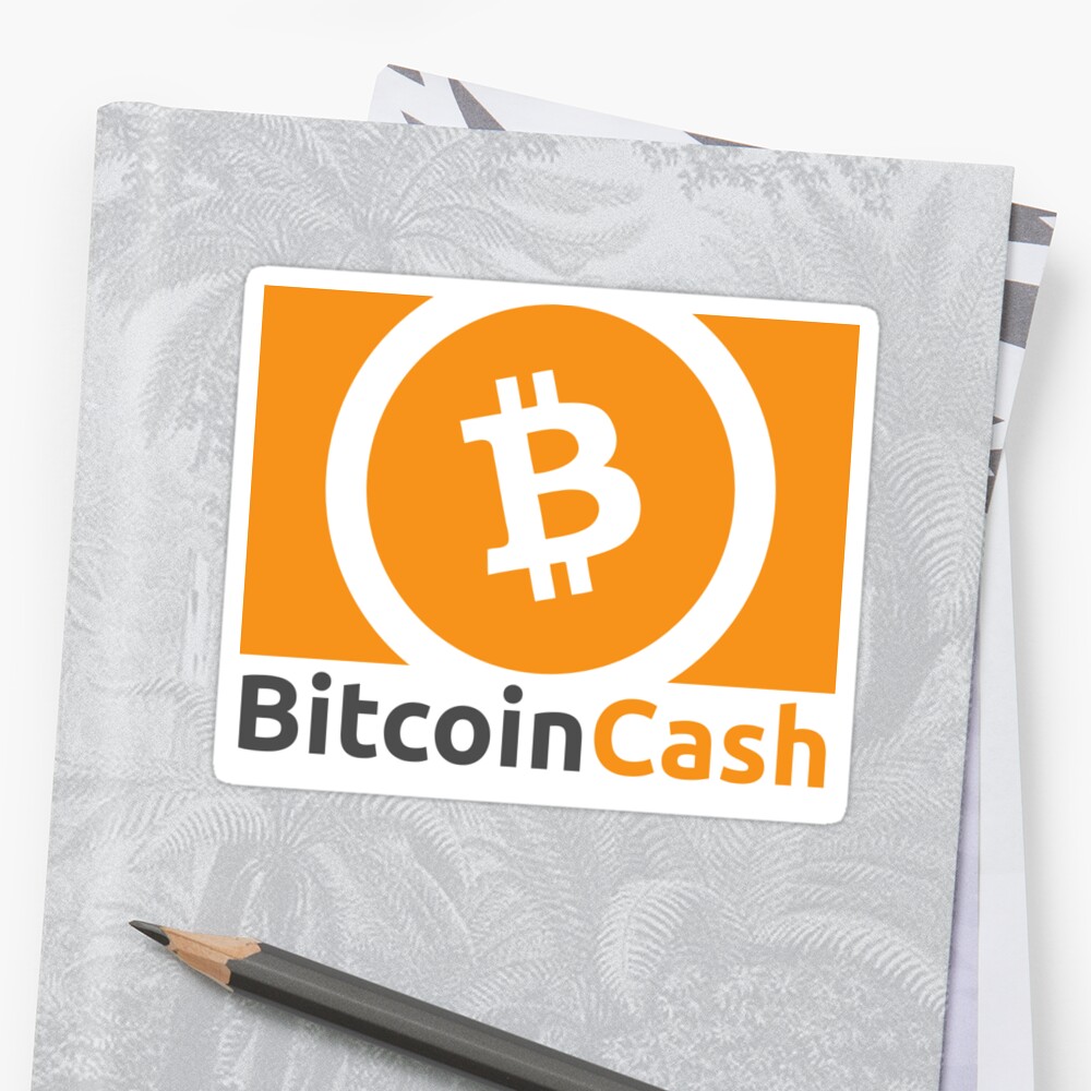 bitcoin cash stickers