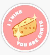 I Think You Are Grate Sticker