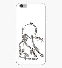 Frank Ocean Track Outline iPhone Case