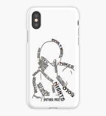 Frank Ocean Track Outline iPhone Case