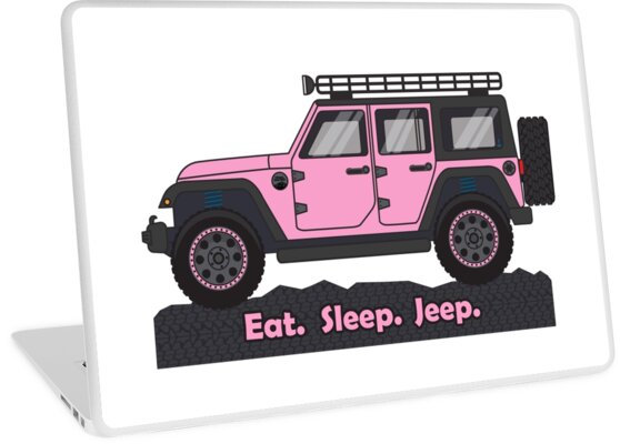 Pink Jeep Wrangler >> Pink Jeep Wrangler Laptop Skins By Bluanchor Redbubble Pink Jeep Wrangler >> Pink Jeep Wrangler Laptop Skins By Bluanchor Redbubble