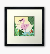 bored Framed Print