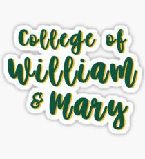 College of William and Mary Sticker