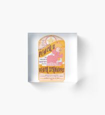 Princess Peach Schnapps Acrylic Block