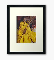 Bianca Jagger Framed Print