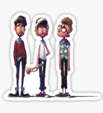 AJR Cartoon Sticker