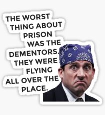 Prison Mike/Michael Scott - The Office US Sticker