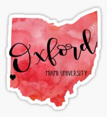 Oxford MU Sticker