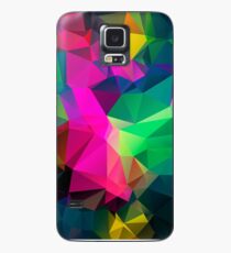 Colorful Polygon Case/Skin for Samsung Galaxy
