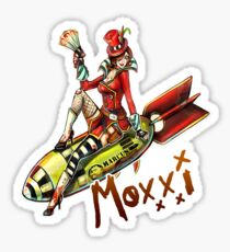Bombshell Moxxi V2 Sticker