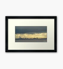 View across the Mersey Framed Print