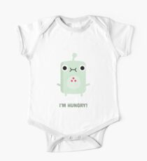 Kleines Monster - Ich bin hungrig! Baby Body Kurzarm