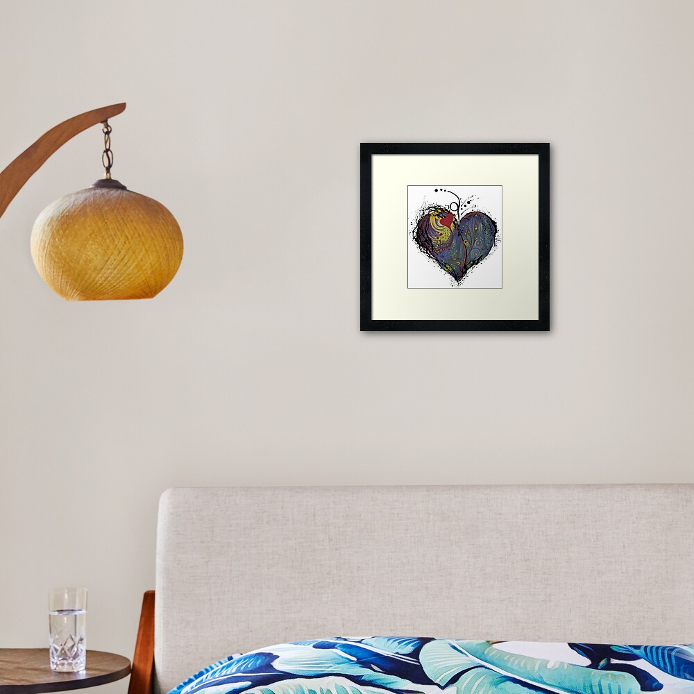 heART Framed Art Print