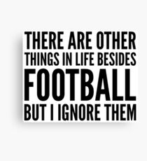 football Canvas Print