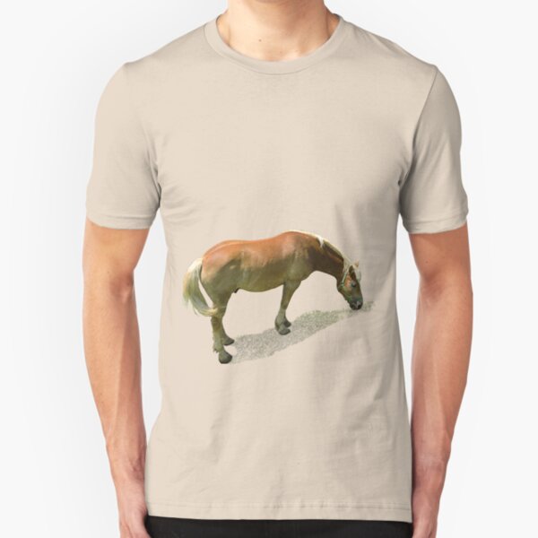 Horse from Kristberg (T-Shirt & iPhone case) Slim Fit T-Shirt