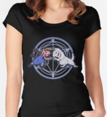 Fullmetal Fusion Ha! Women's Fitted Scoop T-Shirt
