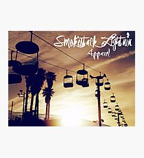 Smokestack lightnin "Chairs" Photographic Print