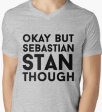 Sebastian Stan Men's V-Neck T-Shirt