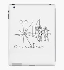 We Come in Peace - A Hippy Message to Alien Civilizations iPad Case/Skin