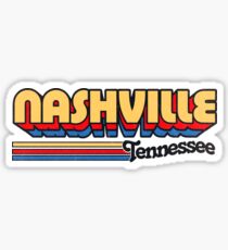 Nashville, TN | City Stripes Sticker