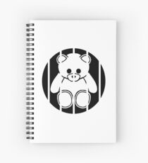 6black Spiral Notebook