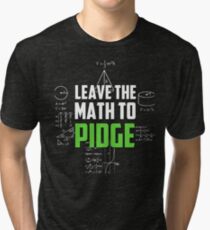 Camiseta de tejido mixto "Deja las matemáticas a Pidge" - Keith - Klance - Voltron