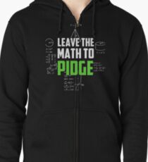 "Leave the math to Pidge" - Keith - Klance - Voltron Zipped Hoodie
