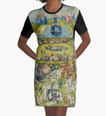 The Garden of Earthly Delights by Hieronymus Bosch Graphic T-Shirt Dress