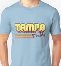 Tampa, FL | City Stripes Unisex T-Shirt
