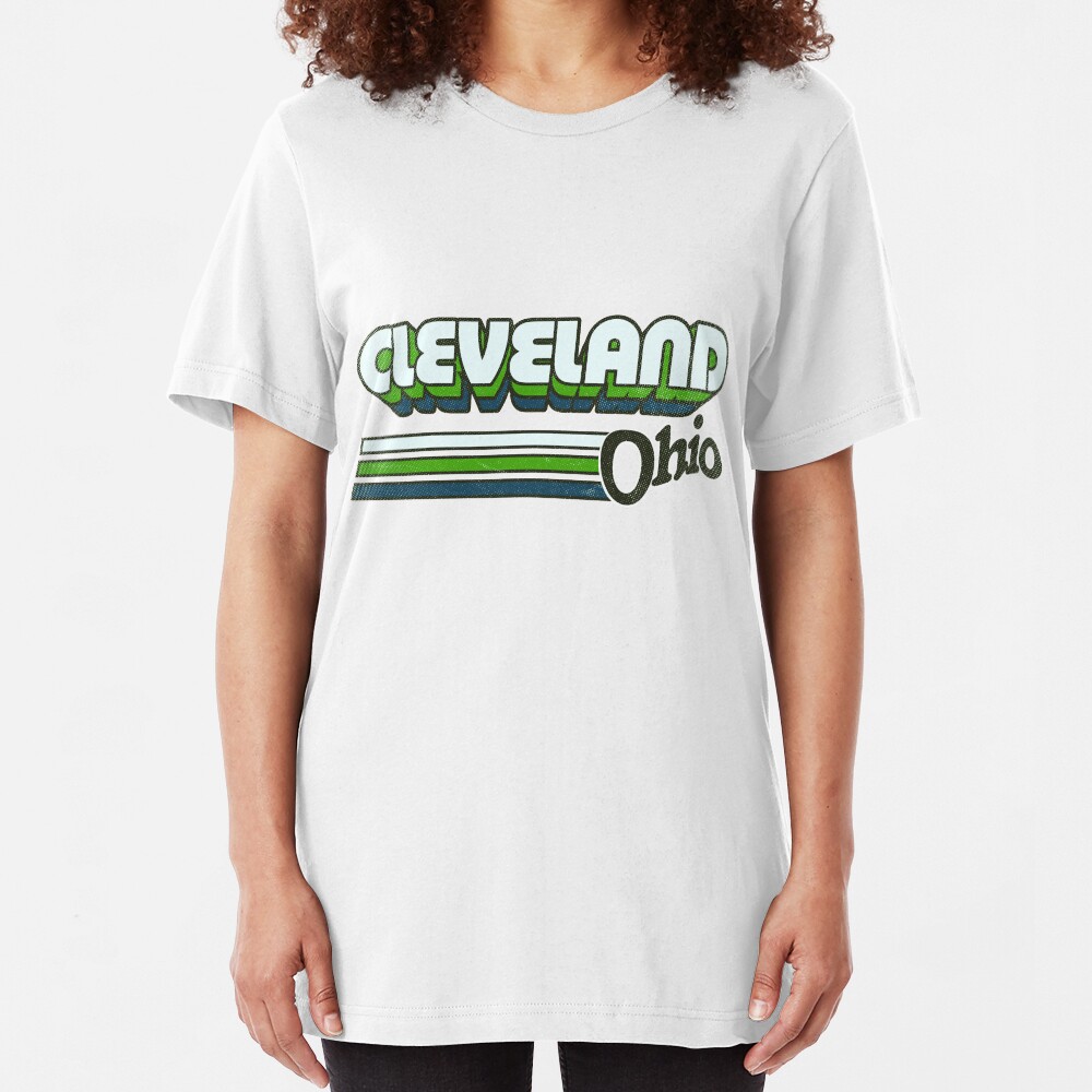 Cleveland, OH | City Stripes Slim Fit T-Shirt