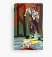 The Showdown Metal Print