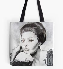 Sophia Loren Tote Bag