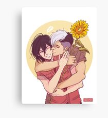 Sunflower Boy Canvas Print