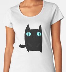 Fat Black Cat Women's Premium T-Shirt