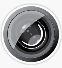 Lens camera Sticker