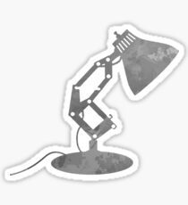 Lamp Inspired Silhouette Sticker